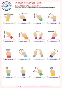 Touch Hand Gestures