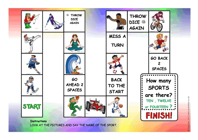 Sports Board Game