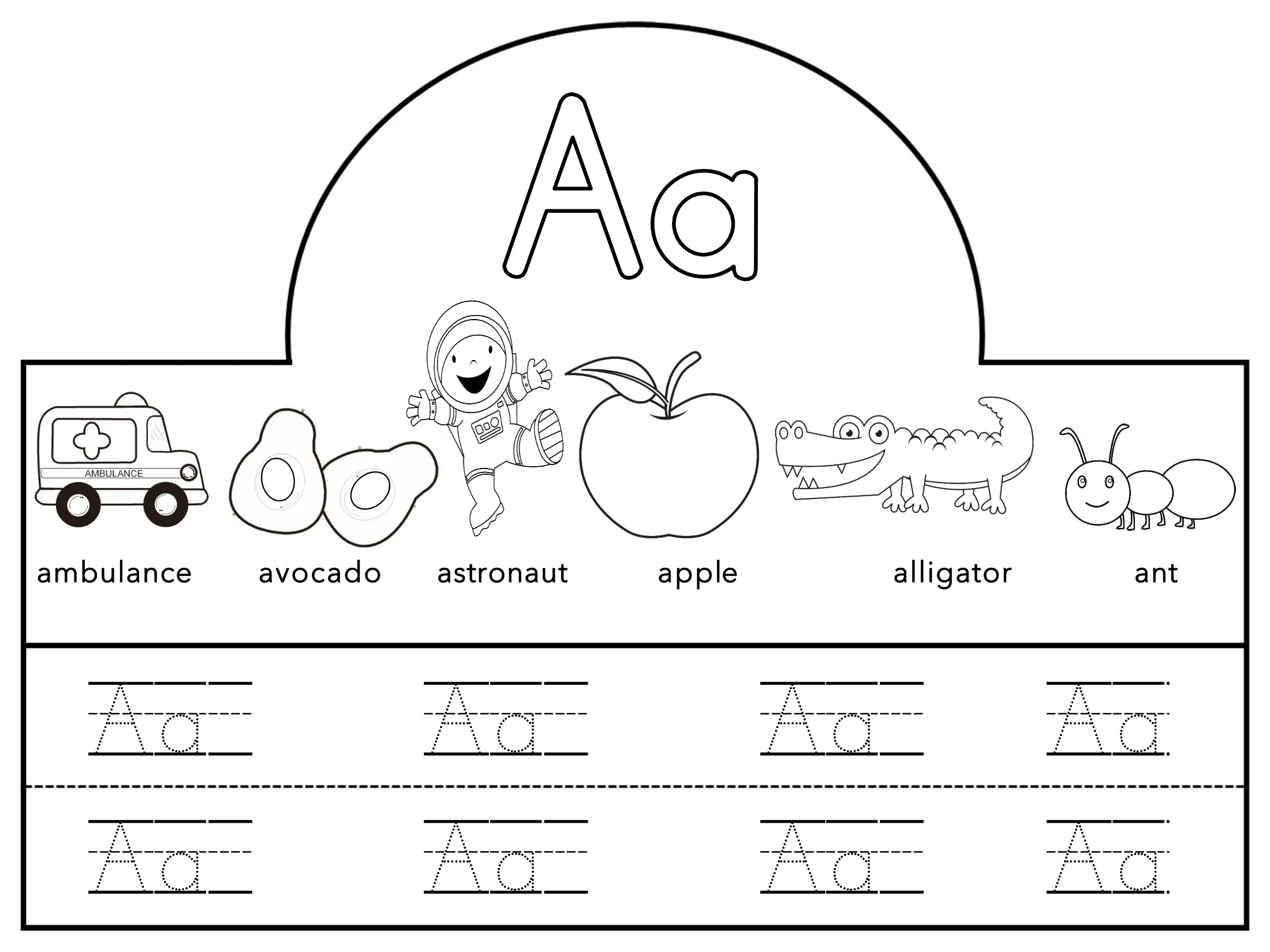 Alphabet Hats