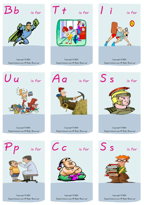 Wordless Friendship vocabulary worksheet with nine images per page Worksheet Preview