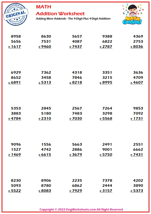 3-Digits Addition