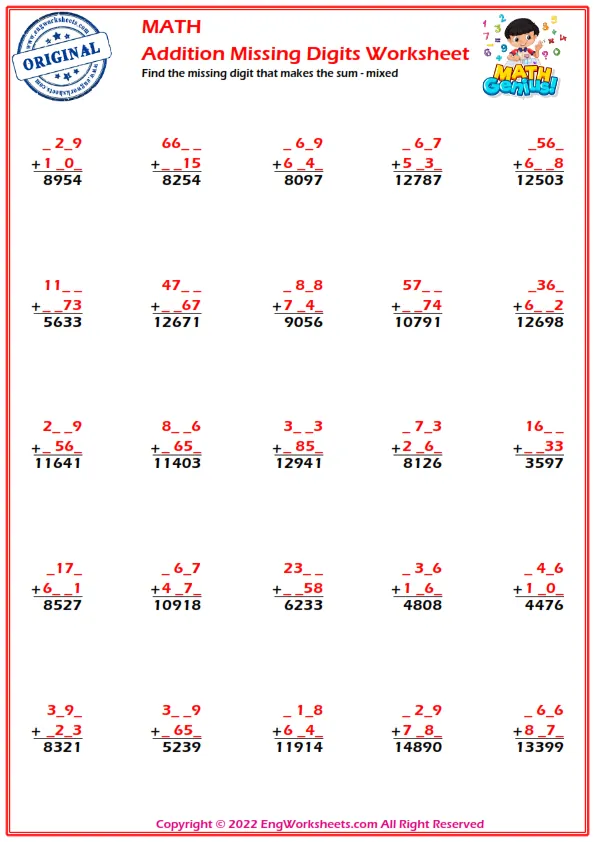 Adding Large Numbers